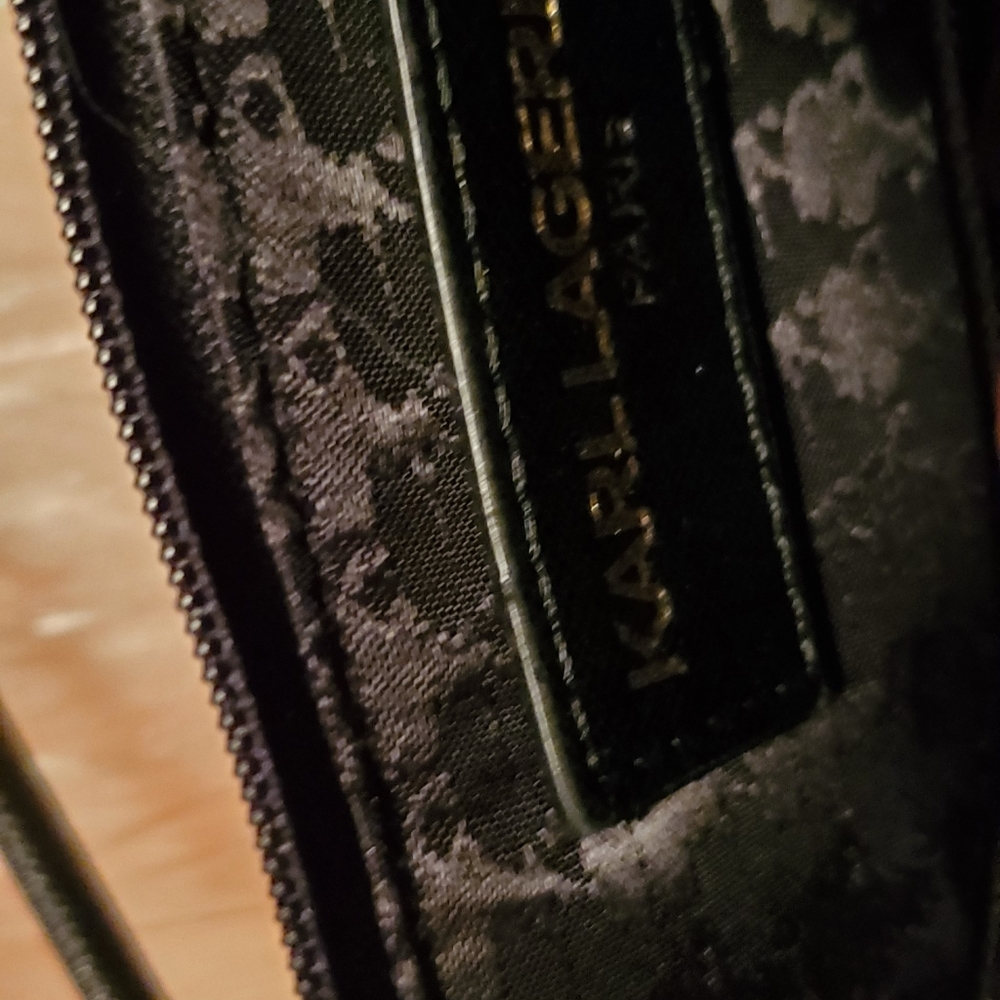 SOLD/KARL LAGERFELD PARIS Karl & Cat Black Yellow - Picture 8 of 8